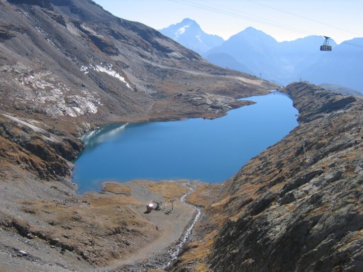 Paysage de l'Alpe d'Huez